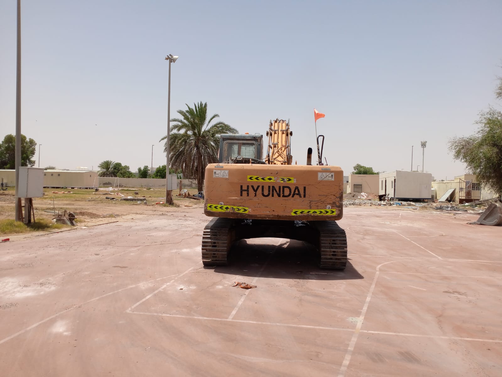 Site demolition project